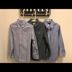 Crewcuts boys button down shirts